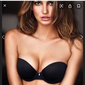 Victoria’s Secret Black Very Sexy Strapless Bra